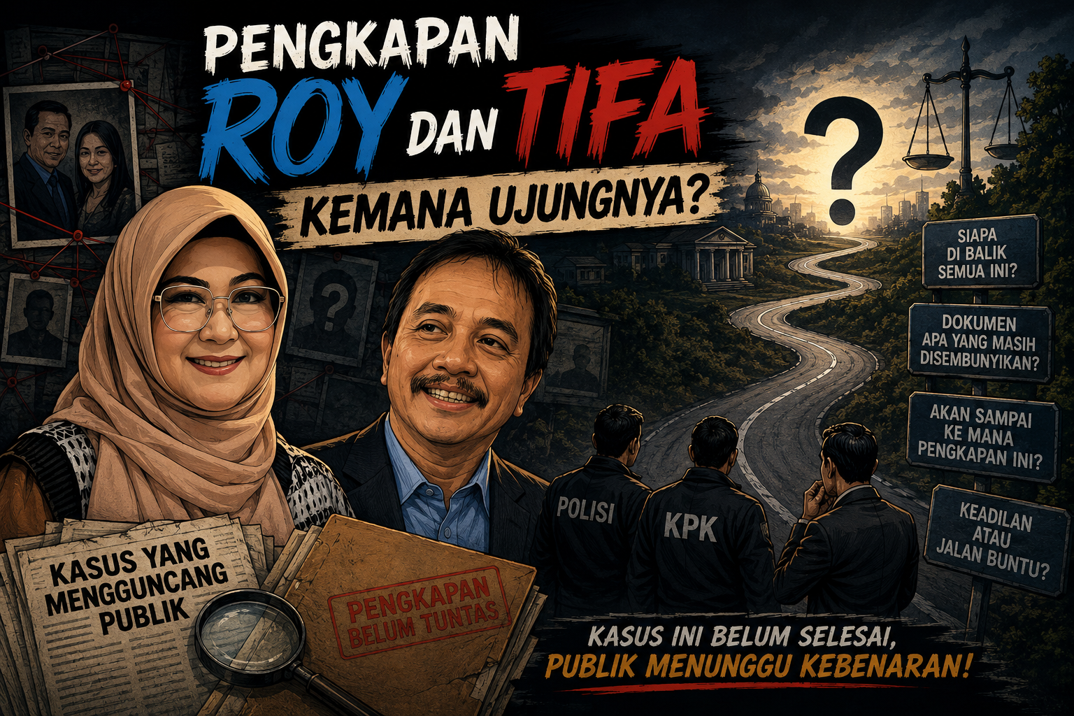 Penangkapan Roy dan Tifa: Kemana Ujungnya?